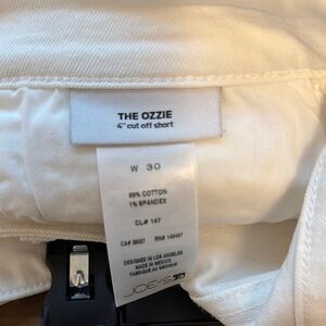 Joes jeans cut off shorts, size 30